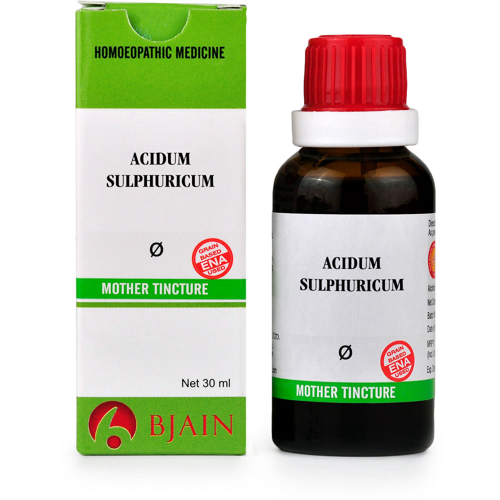 BUY B Jain Acidum Sulphuricum 1X Q 30ml DISCOUNT 55% OFF CoD | Homeonherbs