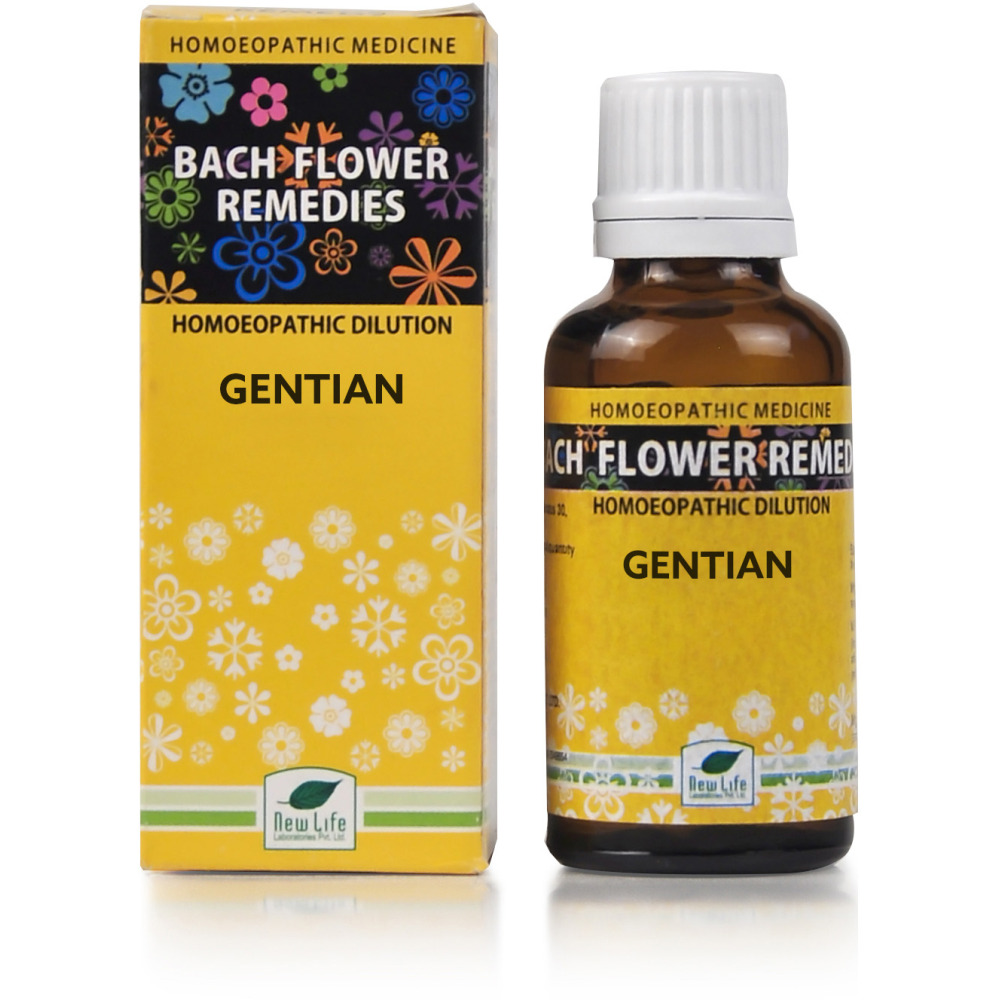 New Life Bach Flower Gentian 30ml