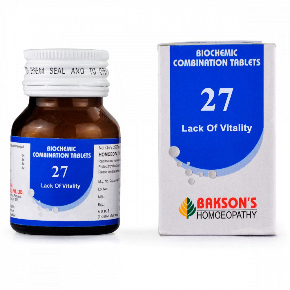 Bakson Biochemic Combination 27 25g