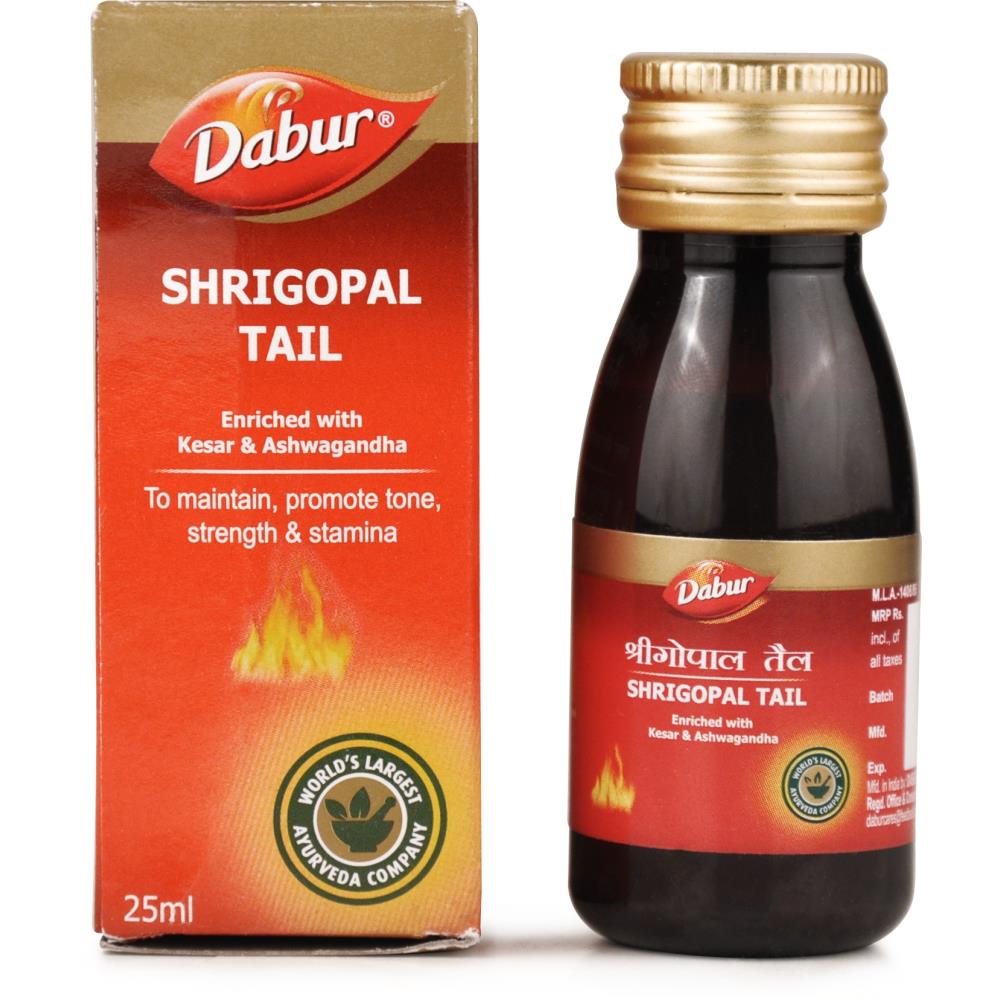 BUY Dabur Shrigopal Tail 25ml DISCOUNT 55 OFF CoD Homeonherbs