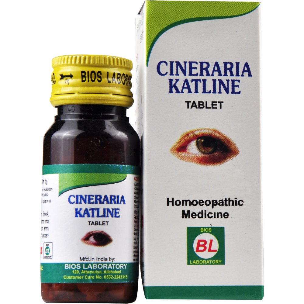 Bios Lab Cineraria Kateline Tablet For Eye Inflammation,