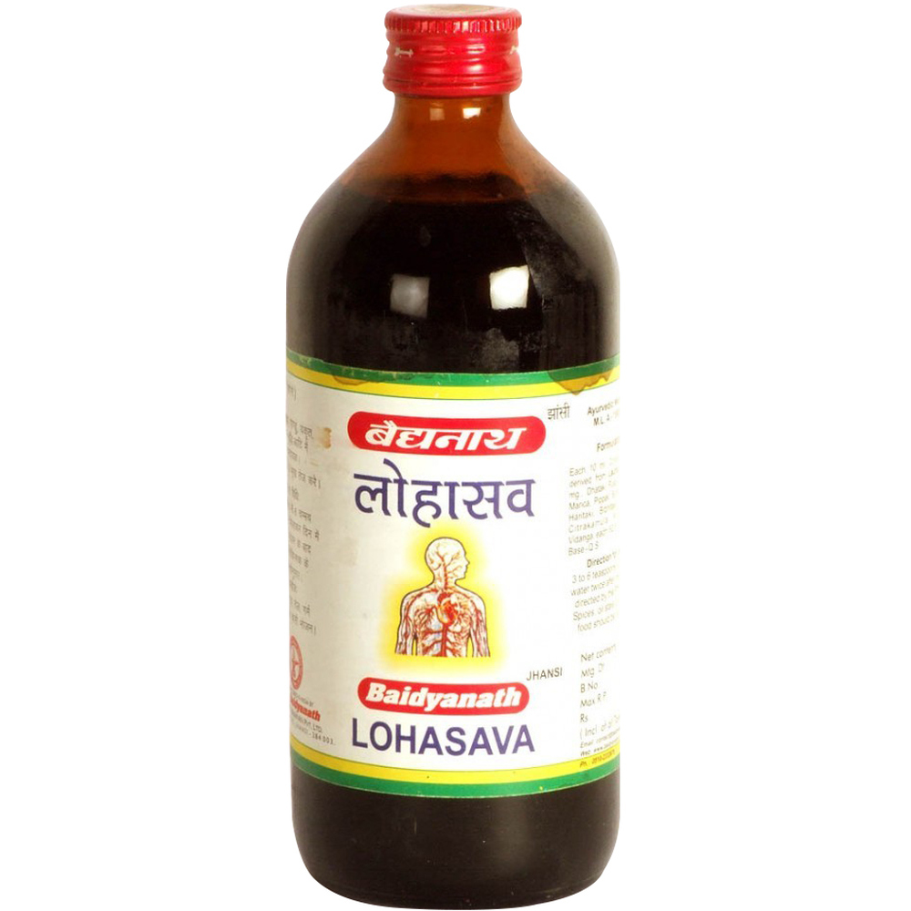 BUY Baidyanath Lohasava 450ml DISCOUNT 55% OFF CoD | Homeonherbs