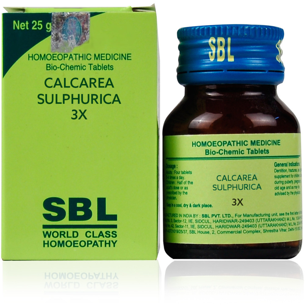 SBL Calcarea Sulphuricum 3X 25g