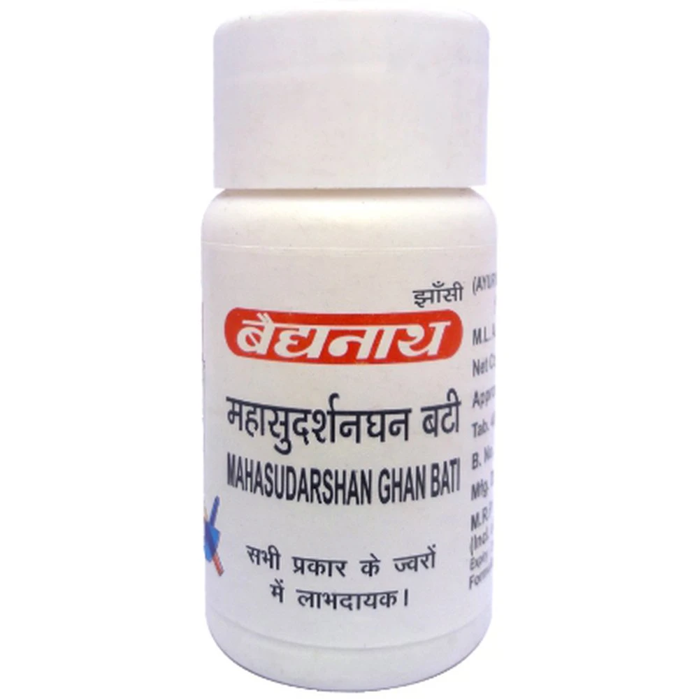 baidyanath mahasudarshan ghanvati Bottle of 40 Tablet