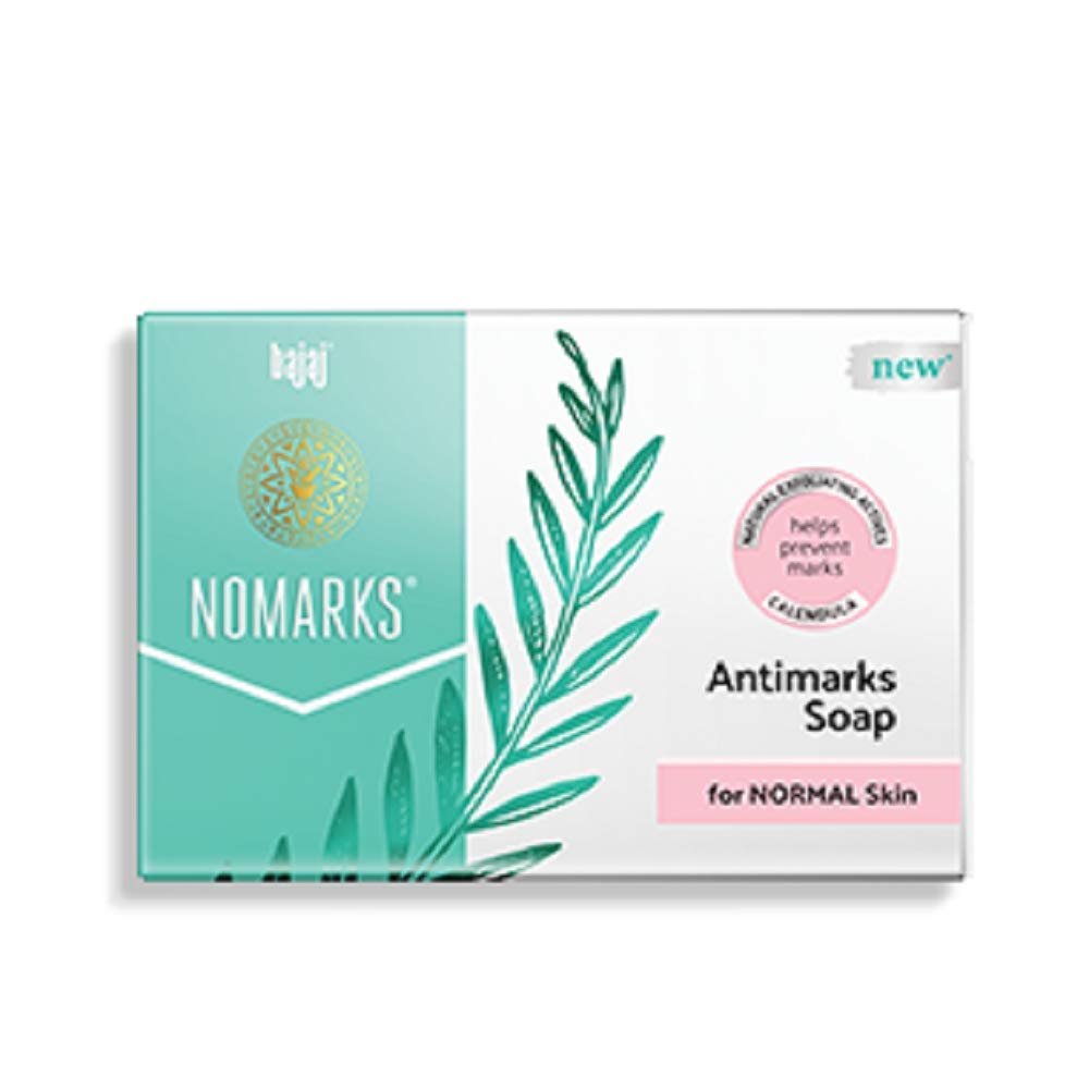  Bajaj Nomarks Herbal Scrub Soap, 125g 